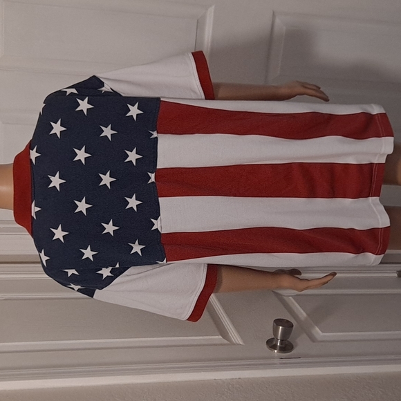 RedHead American Legacy Stars and Stripes Short-Sleeve Polo XL - Picture 4 of 5